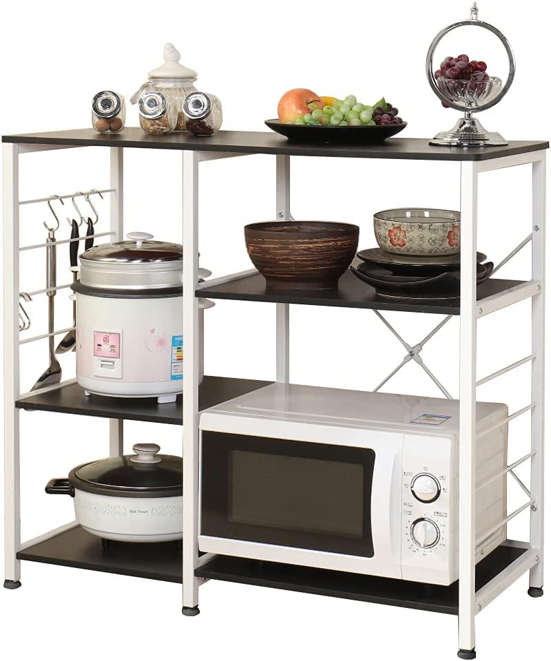 Black Multi-layers Kitchen Baker's Rack N454