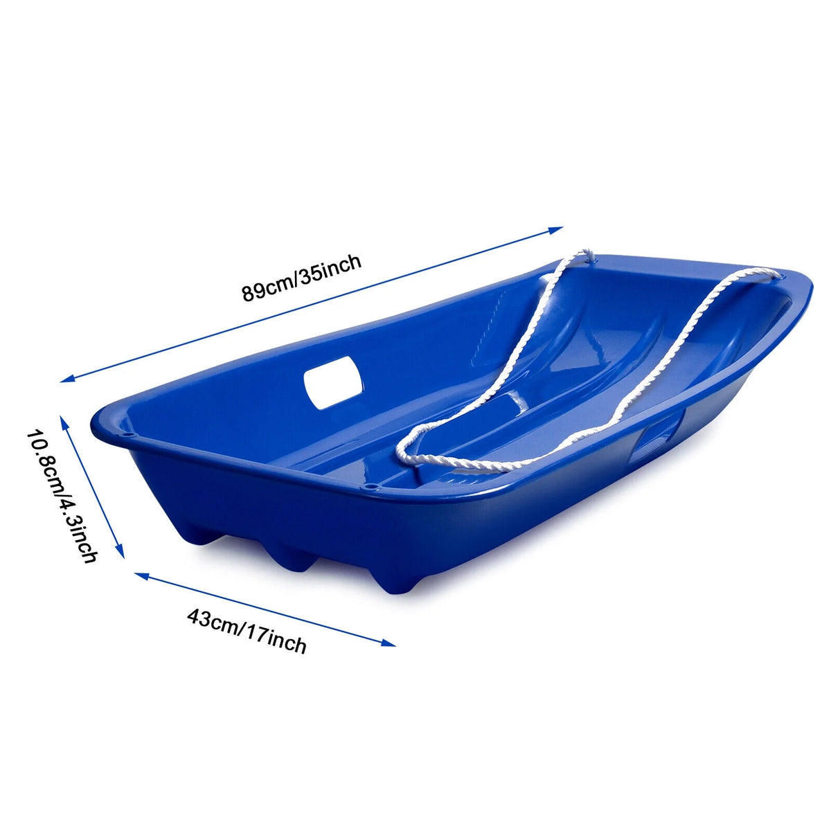 35in Plastic Snow Sled X500144