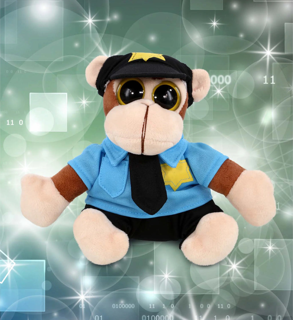 6 Inches Police Officer Plush Toy U26964