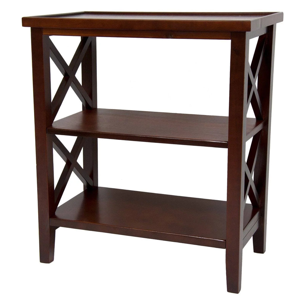 26" Black Book Case Table L1508