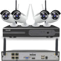 Wireless Security Camera System with 1080P Full HD CCTV NVR Surveillance Camera System O227