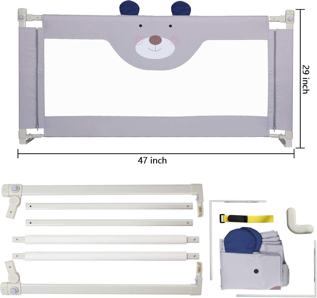 Collapsible Bed Rails for Toddlers H8863