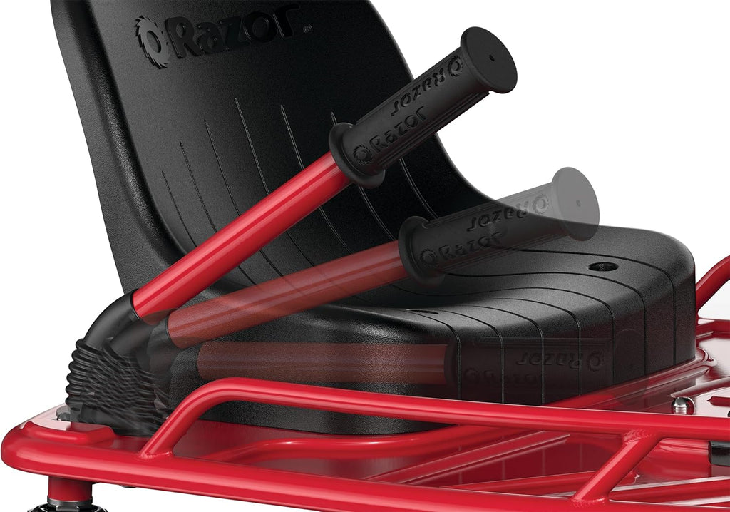 24V Electric Drifting Go Kart, Black/Red S630