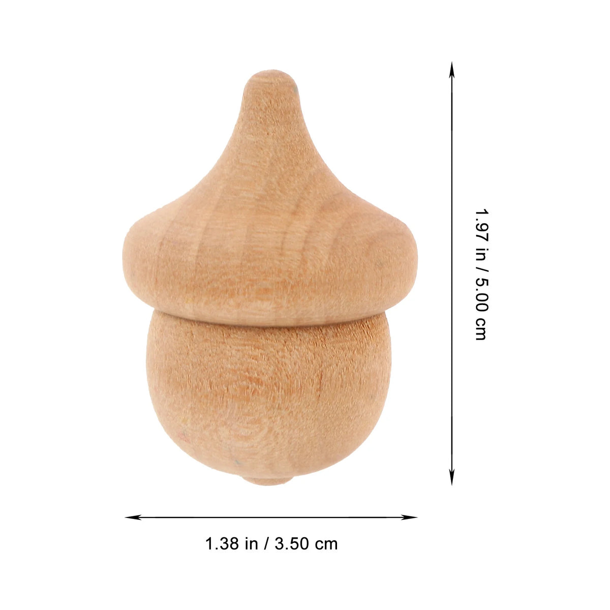 10pcs Wooden Tops Toy P224