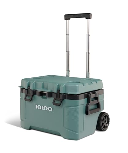 52 Qt Wheeled Insulated Hard Shell Cooler N3190
