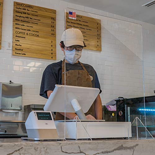 Clear Acrylic Shield (30"W x 30" H) F4190