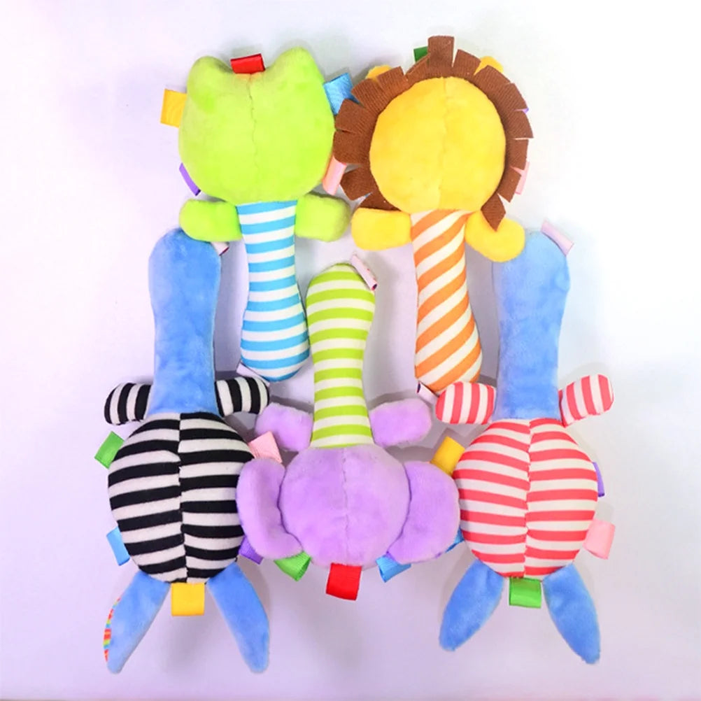Giraffe Plush Rattle Toy for Infant U588