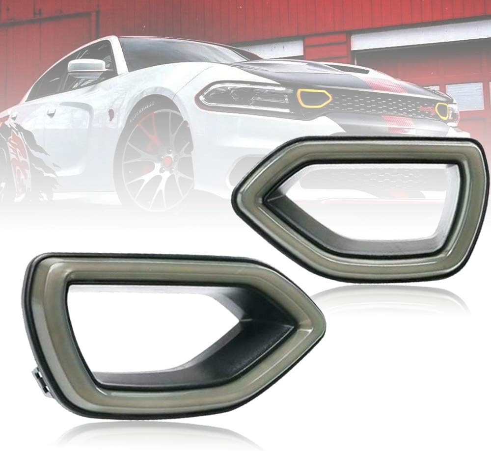Smoked Grille Light Assembly, Front LED White & Yellow Lights, Pack of 2 K17926