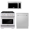 30 in. Gas Range, Over-the-Range Microwave, Dishwasher Appliance Package A101822