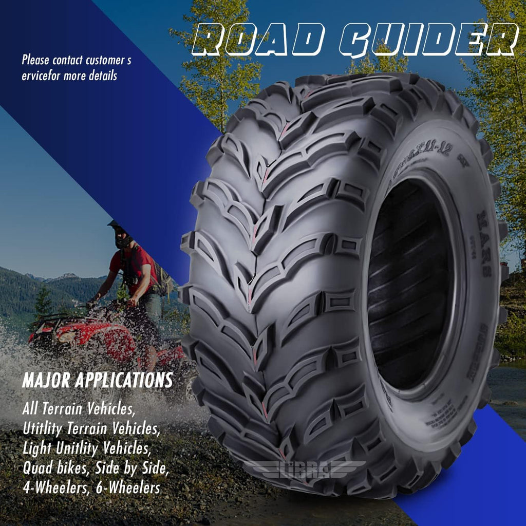 25x10-12 6PR ATV/UTV Tires Set of 4 Q1261