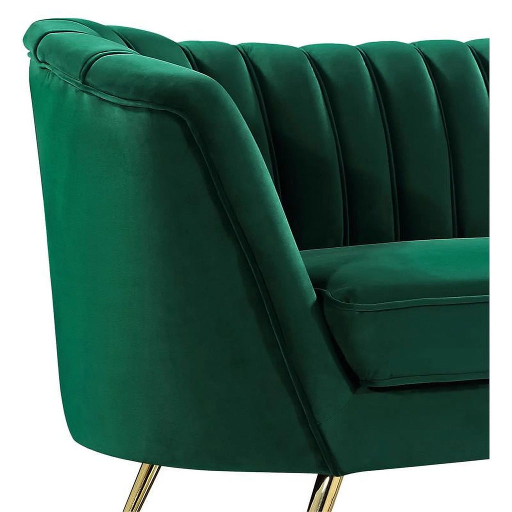 Green Velvet Sofa X846516