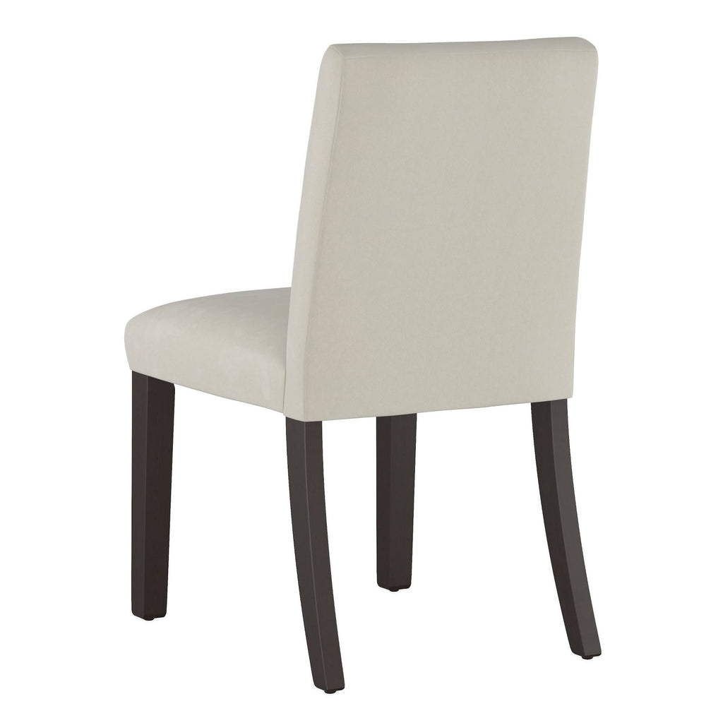 Light Gray Velvet Dining Chair V968