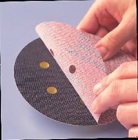 Hook-and-Loop Sanding Disc, 6x22 dia., PK100 C9618