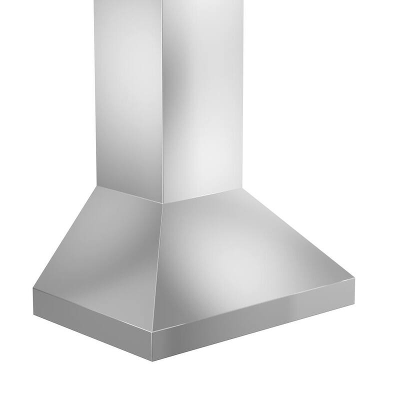 36 in. 500 CFM Convertible Wall Mount Range Hood in Stainless Steel C4395