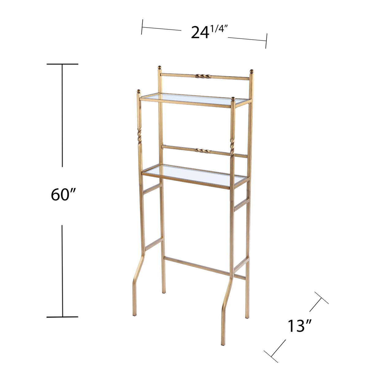 Transitional Gold Metal Spacesaver S501319