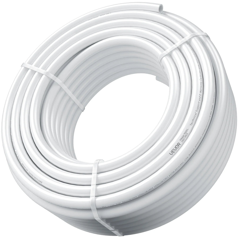 3/4” x 100ft White PEX-B Tubing with Pipe Cutter G322