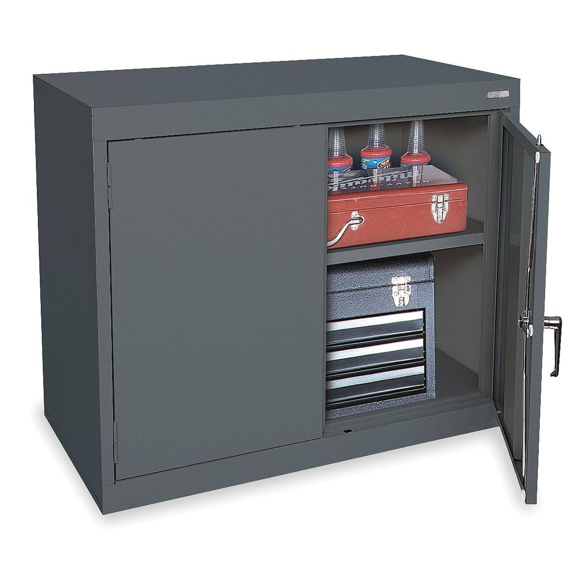 Gray Storage Cabinet Q213