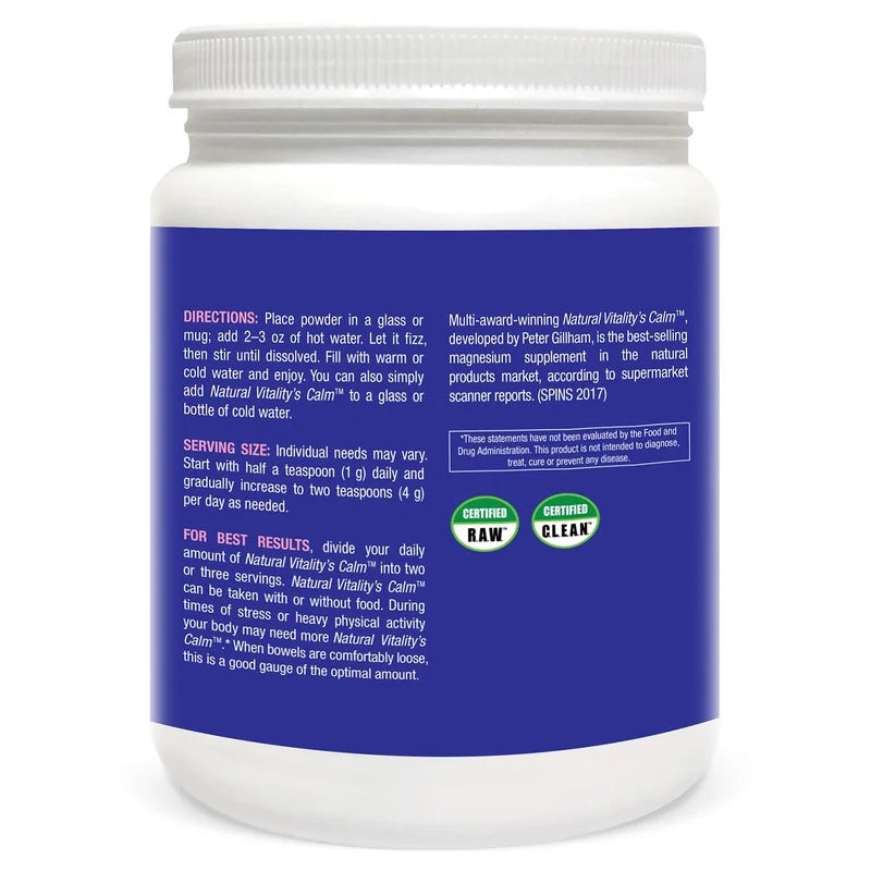 Raspberry-Lemon Magnesium Citrate Supplement 20 Ounce S925