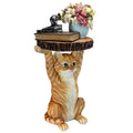 Sculptural Cat Side Table U2618