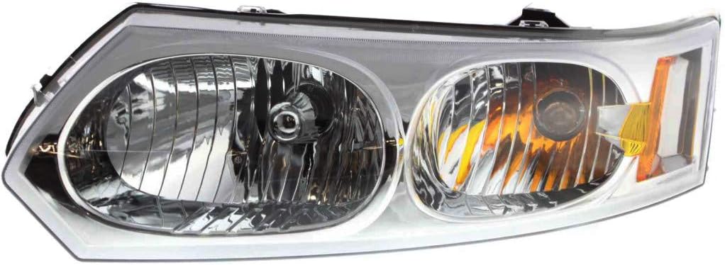 Passenger Side Halogen Headlight for Saturn Ion Sedan R3269