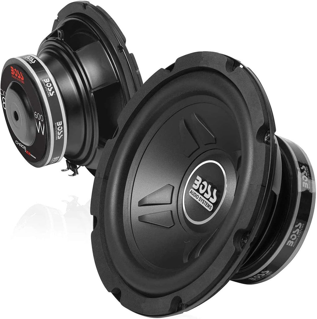 600-Watt 8-Inch Car Subwoofer Audio Speaker, Single (2 Pack) V517225