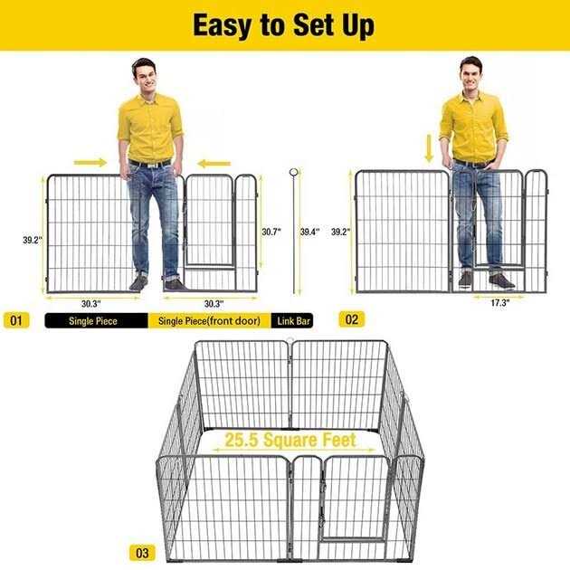 Portable Dog Playpen U38122