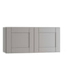 Veiled Gray Shaker Assembled Plywood Wall Kitchen Cabinet Z829422