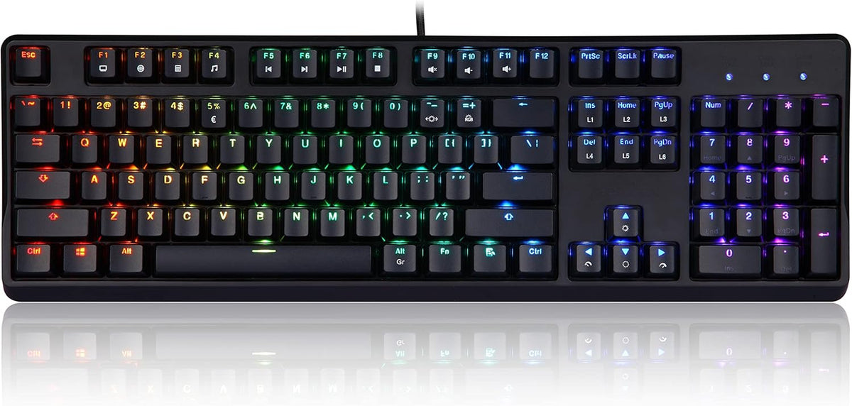 Wired USB Mechanical Gaming Keyboard Y7837