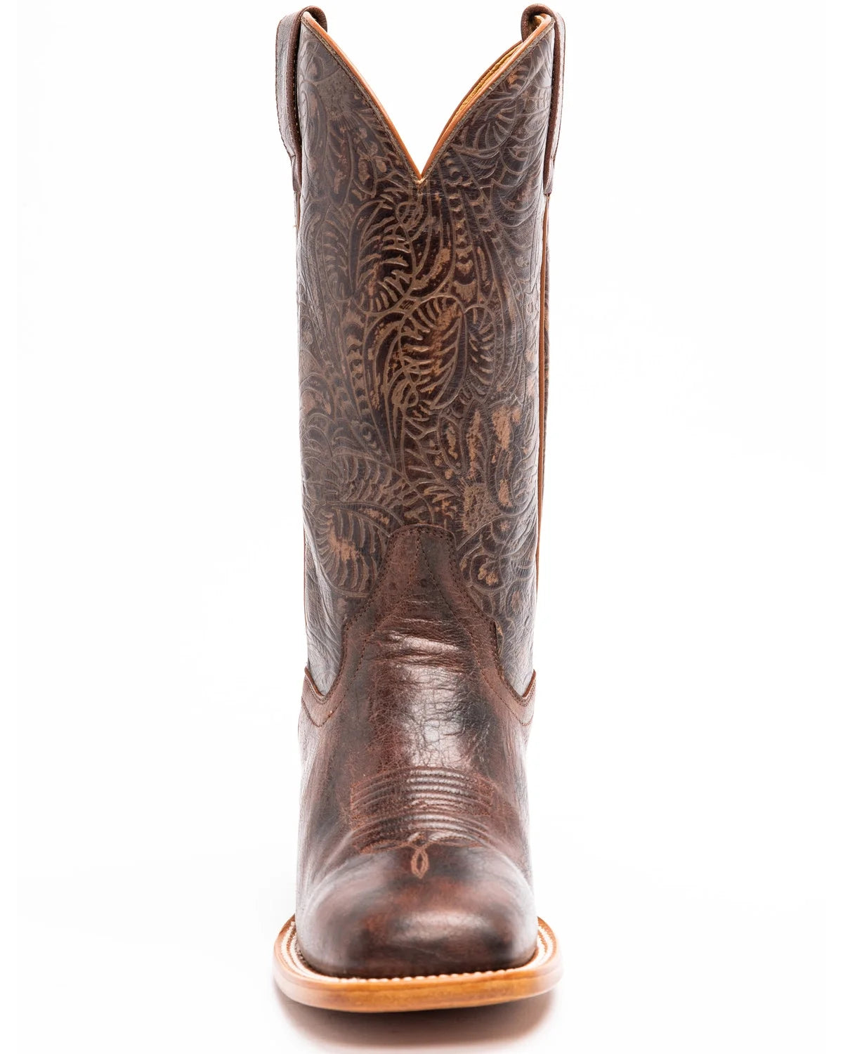 Broad Brown Cowboy Performance Boot U8488