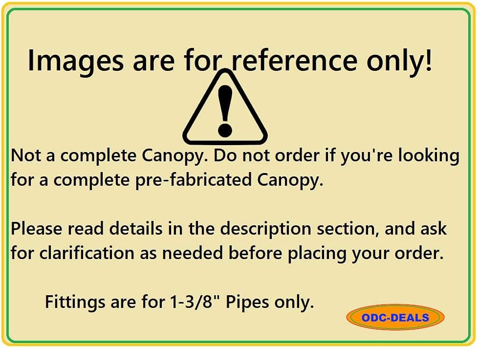 High Peak Canopy Fittings Kit (14-Leg-21pc) L650743