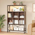 5-Shelf Bookcase with LED Light Q2375