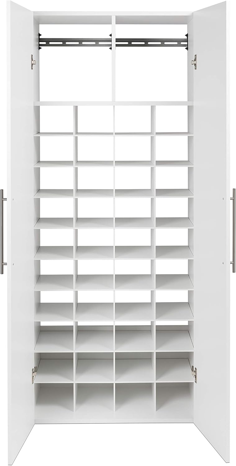 White Storage Cabinet C2341