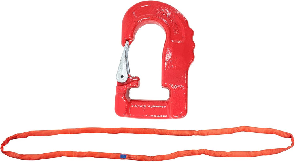 Yellow Round Sling 20' with Hook Combo G195