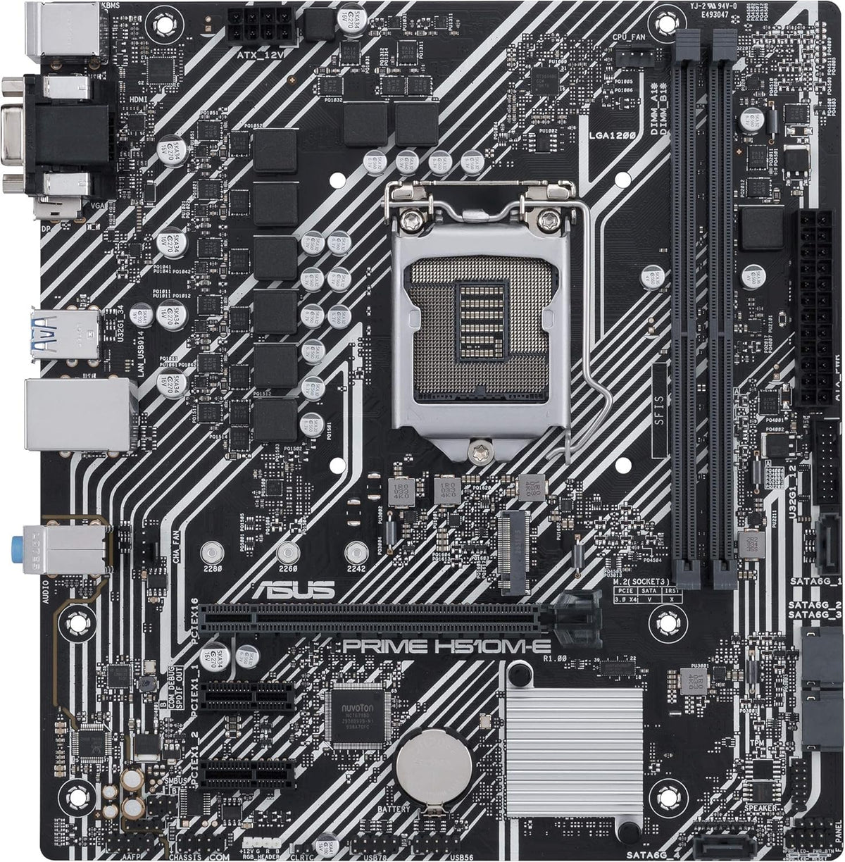 Micro-ATX Motherboard with PCIe 4.0 and M.2 Slot U35057