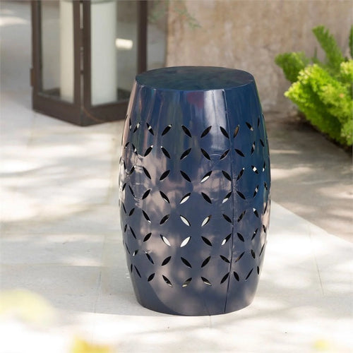 12" Iron Outdoor Side Table M69305