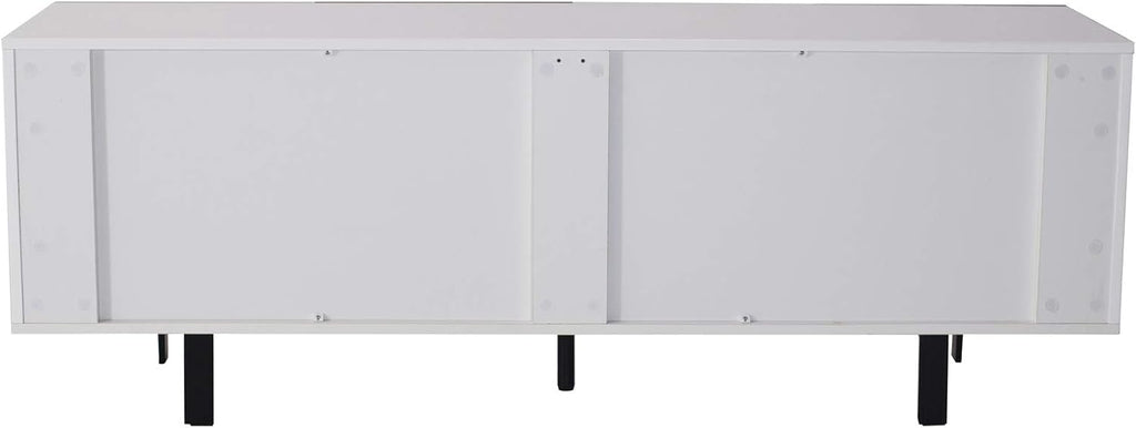 Modern Media Cabinet with Self-Closing Doors X5758