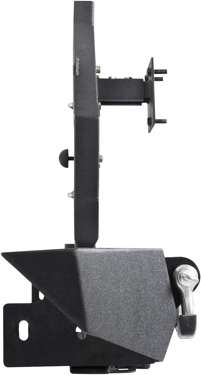 Rear Bumper with Spare Tire Carrier and 2 Receiver Hitches H15063