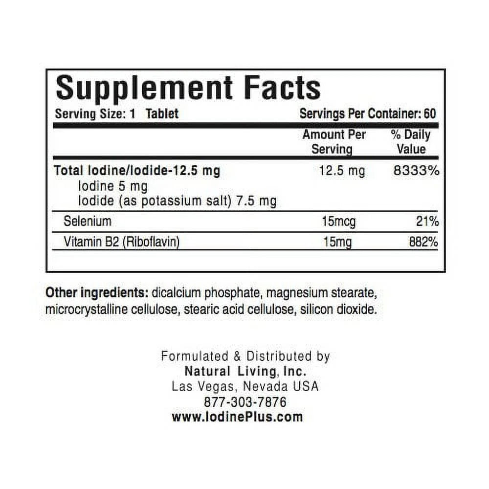 6 Bottles Iodine Plus Z38945