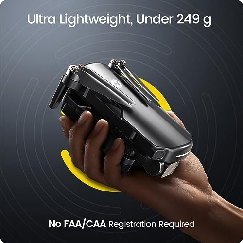 GPS Drone with 4K UHD Camera, Foldable FPV RC Quadcopter with Brushless Motor W174619