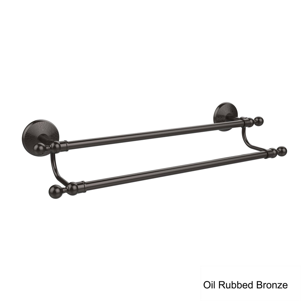 18 inch Double Towel Bar Antique Pewter G266