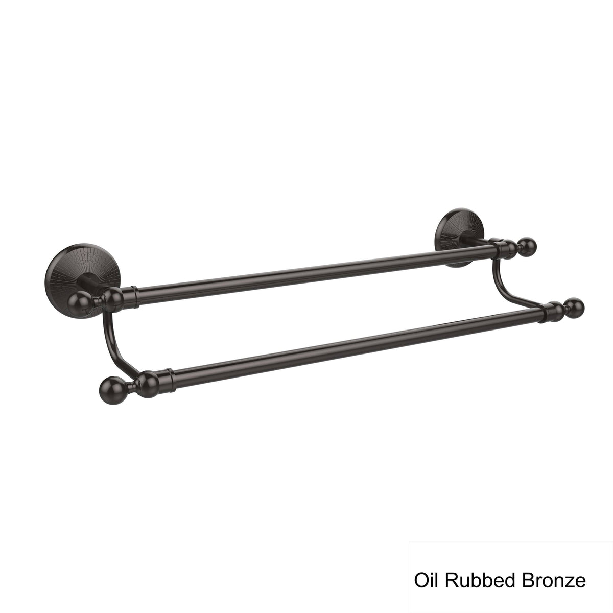 18 inch Double Towel Bar Antique Pewter G266