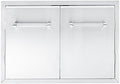 Stainless Double Access Door J859