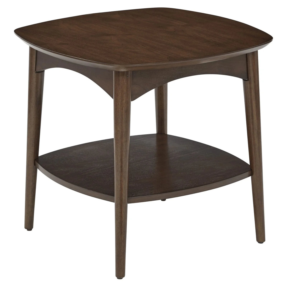 Walnut Finish Accent Table K71788