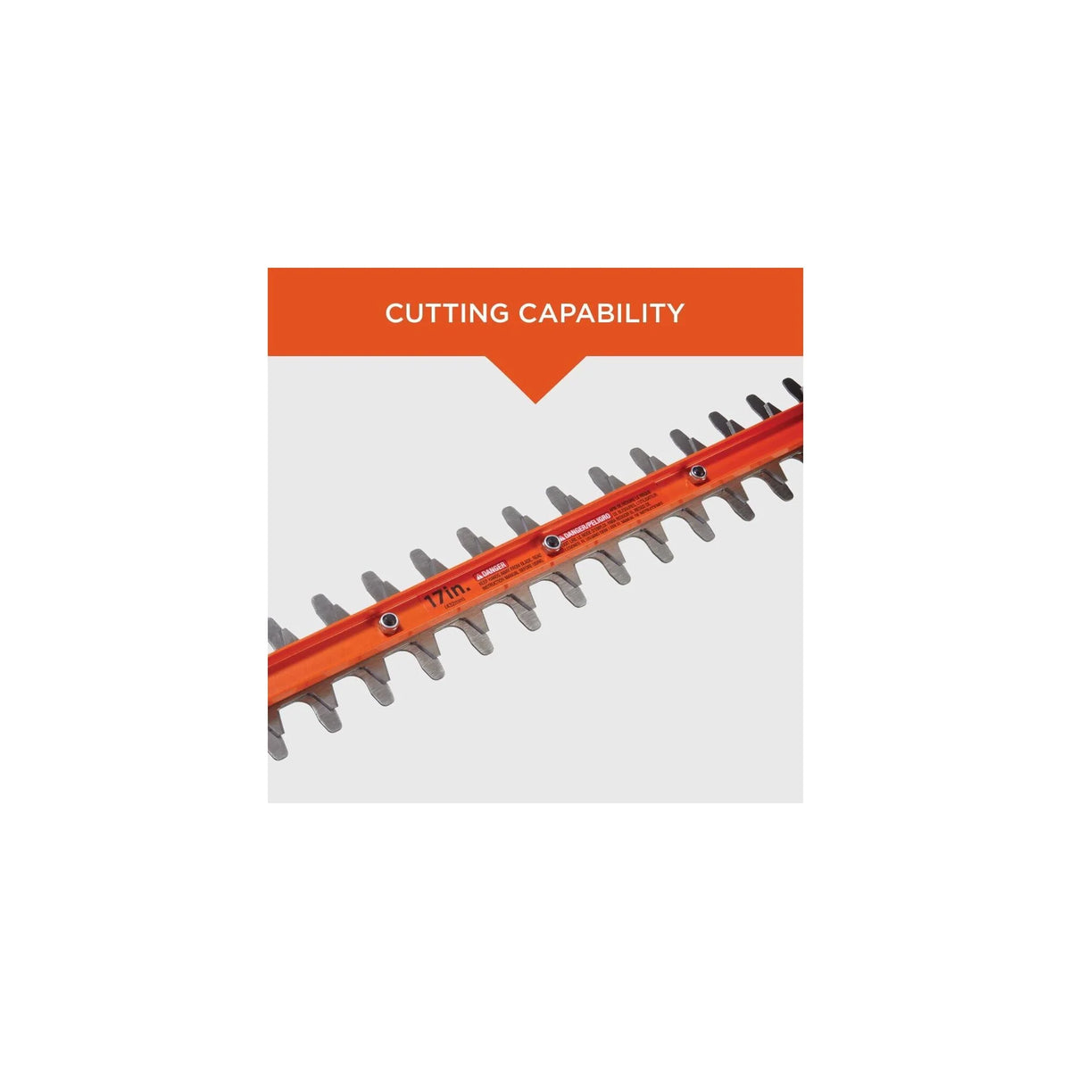 17-inch Electric Hedge Trimmer U21209
