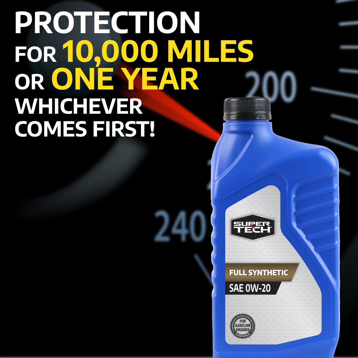 Full Synthetic SAE 0W-20 Motor Oil, 1 Quart A103858