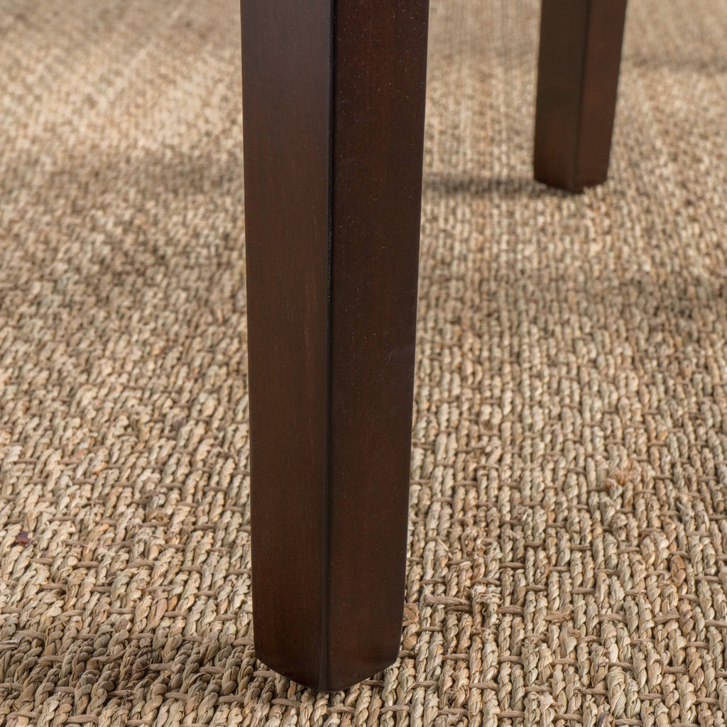 Beige Saddle Shaped Studded Rim Stool (Set of 2) K777853