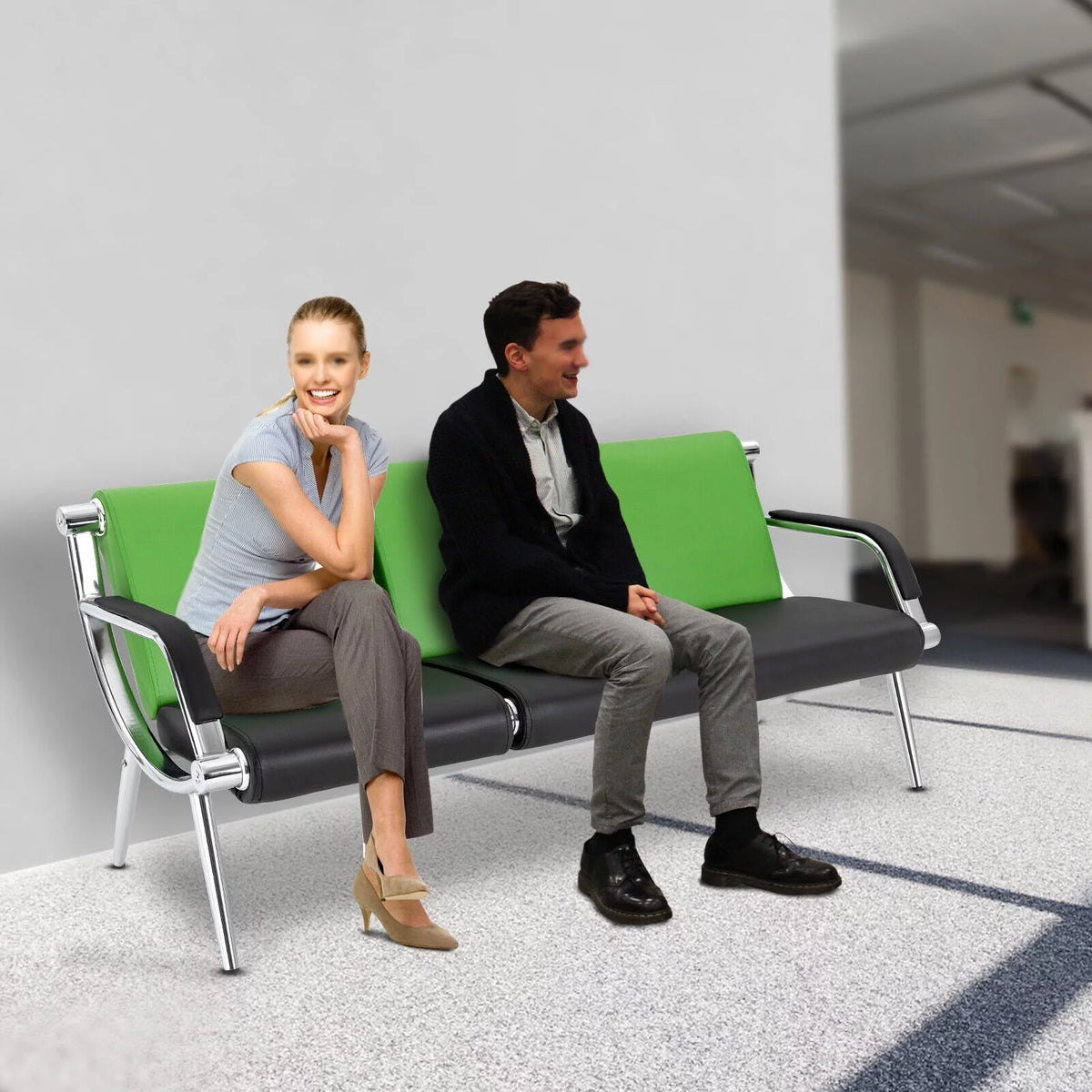 3-Seat Office Reception Sofa X198894