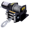 2000lb 12V Electric Winch with Steel Cable E36021