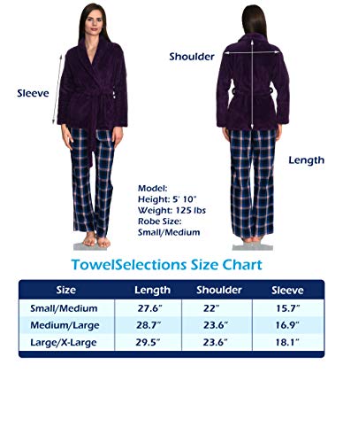 Women's Fleece Cardigan Robe P921