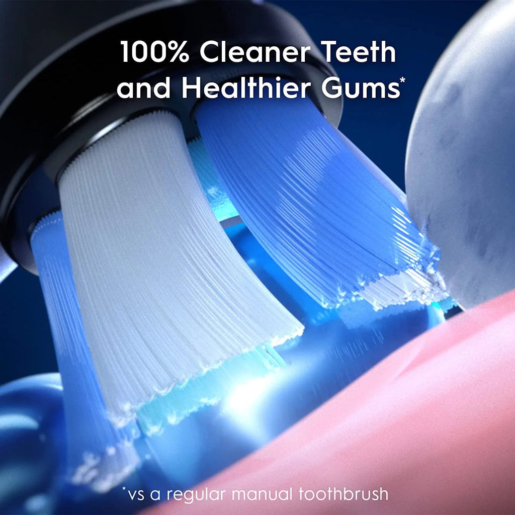 Black Electric Toothbrush with 3 Brush Head E913